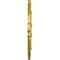 Ekena Millwork Benson Ceiling Medallion (Fits Canopies up to 4 1/8"), 9"OD x 4 1/8"ID x 5/8"P, Rich Gold CM09BNRGS - alternate 4